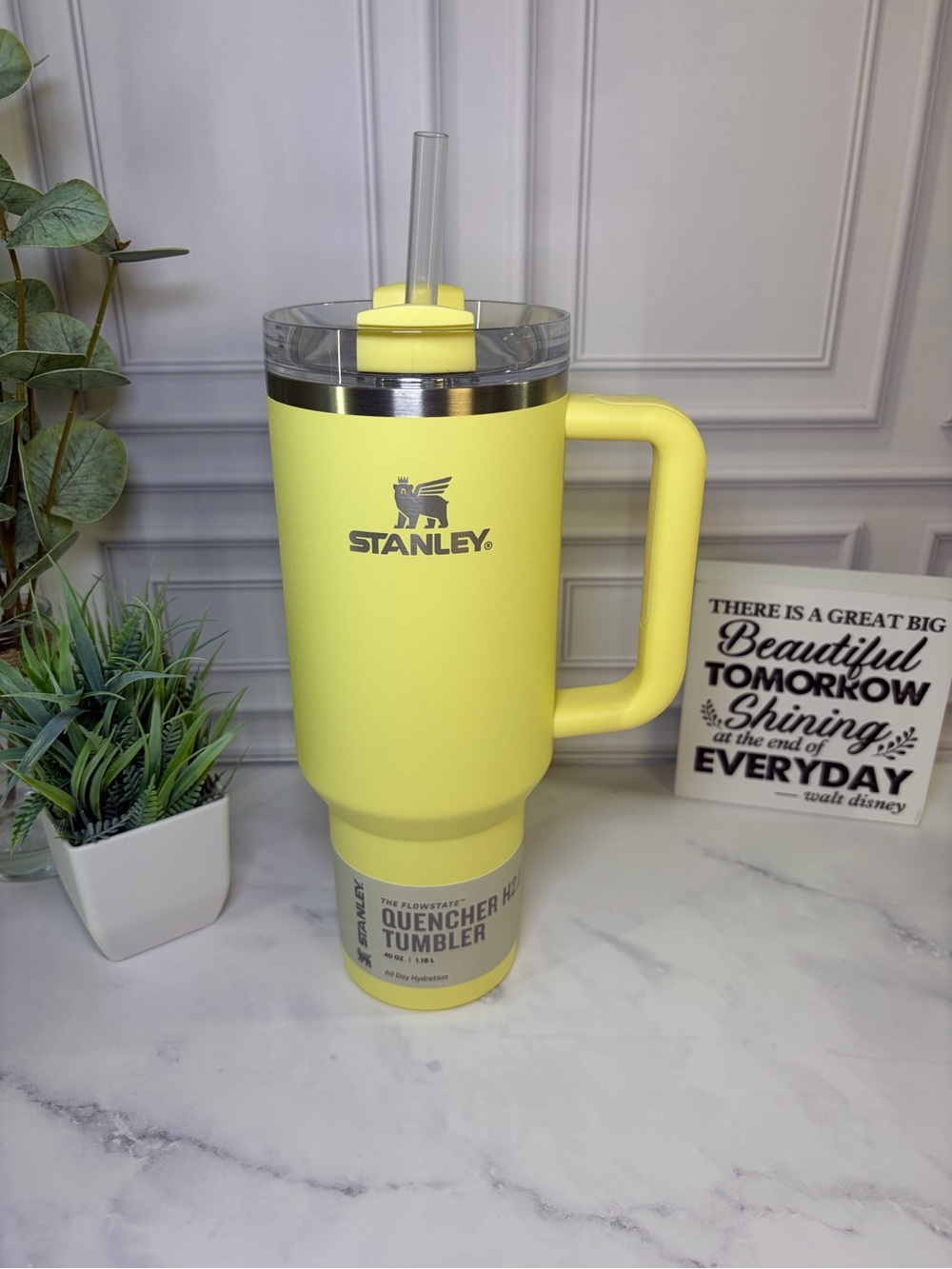 Stanley Lemonade 40oz Tumbler BNWT